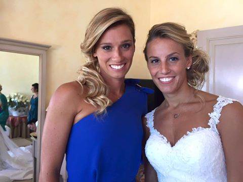 tania cagnotto sposa