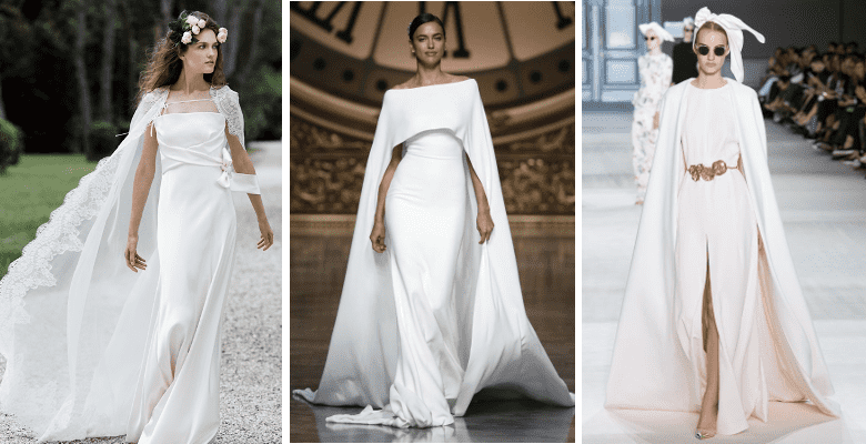 Tendenze L Abito Da Sposa Con La Mantella Weddings