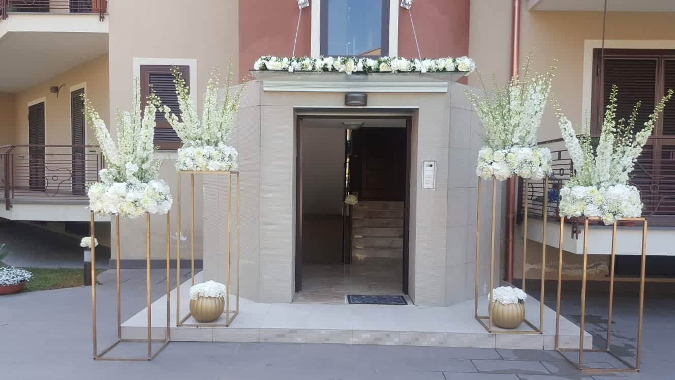 Gli Allestimenti Floreali Della Casa Della Sposa Di Pichs Flor Design Weddings