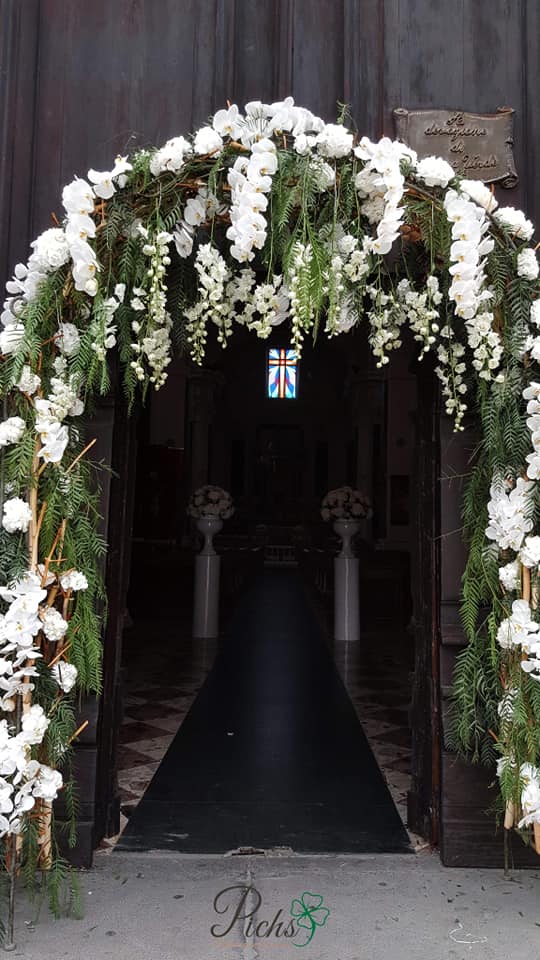 Pichs Flor Design 5 Addobbi Floreali Per L Ingresso Chiesa Weddings