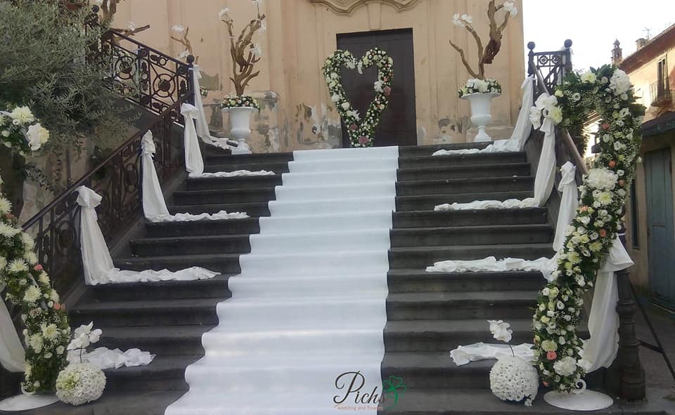 Pichs Flor Design 5 Addobbi Floreali Per L Ingresso Chiesa Weddings