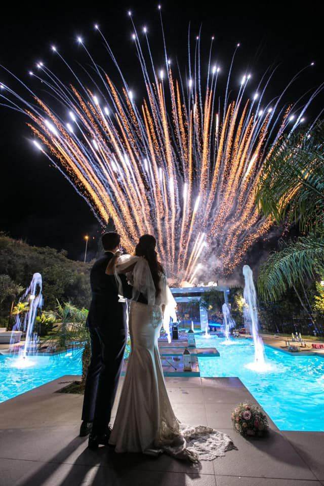 Pirowedding - Fuochi d'Artificio Matrimonio, Effetti Scenografici