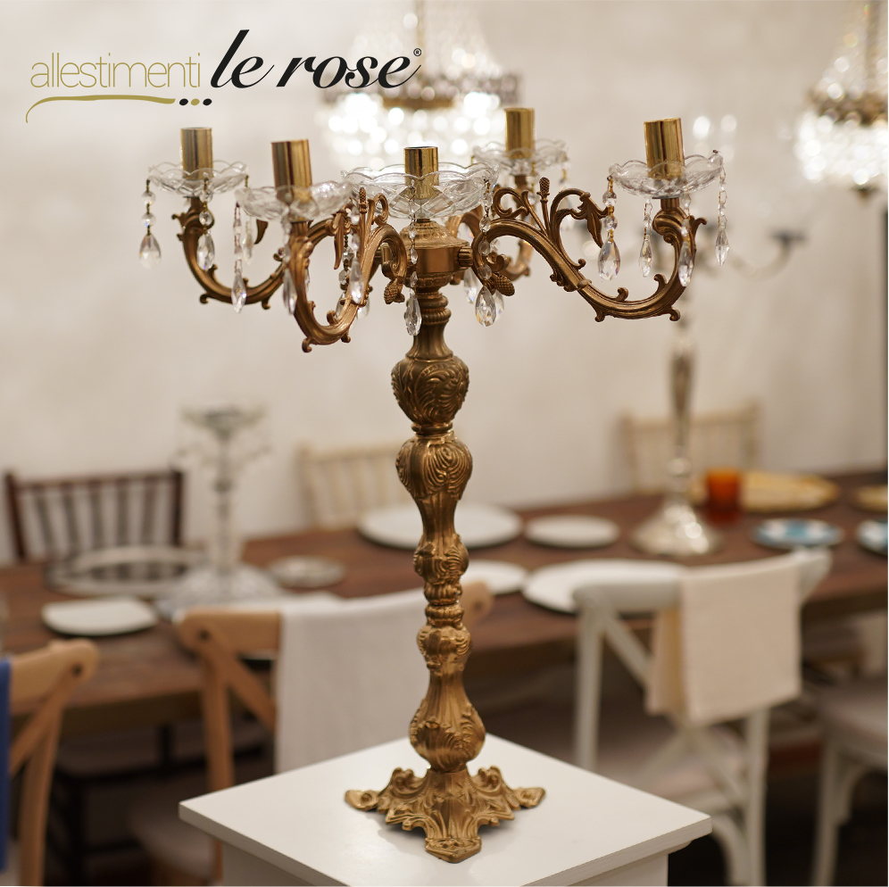 Allestimenti Le Rose, candelabro